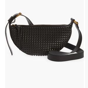 All Saints half moon studded bag